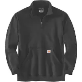 Carhartt Quarter-Zip, sweat-shirt ,Gris Foncé ,L