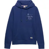 Superdry Sweat-shirt '1954' bleu cobalt / gris clair
