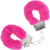 Ouch! - menottes en peluche rose
