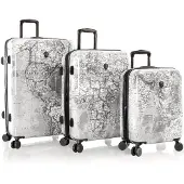 Heys Ensemble de bagages 'Black Camo' gris chiné