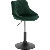 OEM Tabouret de bar Deluxe vert foncé, réglable en hauteur