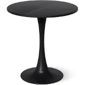 Vicco Table à manger Carl Noir 70x70cm, Model 57357