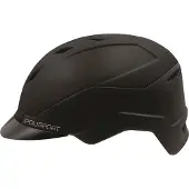 Polisport Casque de vélo E'City pour vélo électrique - Taille M (54-59 cm) - Noir