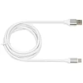 IBox Câble USB IKUMTCWQC USB 2.0 1,5 m USB A USB C Blanc