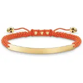 Thomas Sabo Lba00508488l1 Bracelet Orange Femme