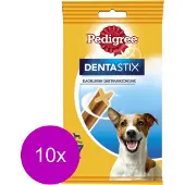 Mars Pedigree Dentastix Box Small Breeds Dog Snack 110g 10 Units Jaune