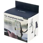 Gembird Support Actif Mobile - - TA-CHW-04 - Noir - Ventouse - Pliable