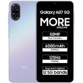 Samsung Galaxy A07 5G Dual SIM 64GB (4GB RAM) A076B/DS - Violet Clair