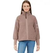 Didriksons Mella FZ 3, veste polaire, femme, spice brown
