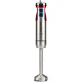 G3ferrari Mixeur Plongeant Antelao 1000W 8 Vitesses + Turbo 4 Lames Acier Inox Rouge G20142