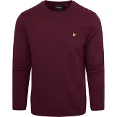 Lyle & Scott Pull-over jaune / bourgogne / noir