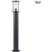 SLV PHOTONIA, lampe de chemin et de sol, A60, rond, anthracite, verre clair