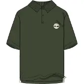 Timberland T60437 Polo à manches courtes Vert 16 ans Filles Vert 16 ans