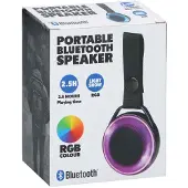 Edco Enceinte Bluetooth avec éclairage, portable