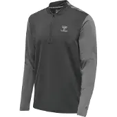Hummel Sweat de sport anthracite / gris foncé