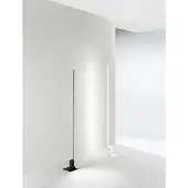 Perenz Syncro Lampadaire Led Noir En Métal H.168 Cm