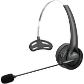 Logilink BT0075, casque supra-auriculaire Bluetooth, noir