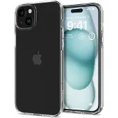 Spigen Liquid Crystal iPhone 15 6.1" crystal clear ACS06786 (Apple iPhone 15), Coque pour téléphone portable, Transparent