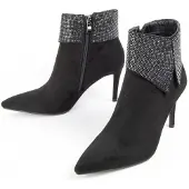 Montevita (Noir, 39) Bottines à Talons Pour Femmes. Botirey2 100713