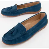 Purapiel Mocassin Meilis4 Bleu