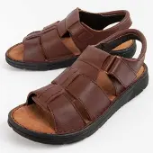 Purapiel Sandale Beira4 Marron