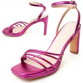 Montevita (Rose, 38) Sandales à Talons Pour Femmes. Sandale4 91773