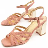 Montevita (Rose, 37) Sandales à Talons Pour Femmes. Sandal25 91756