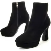 Montevita (Noir, 38) Bottines Confortables Pour Femmes. Botint8 84826