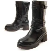 Montevita (Noir, 38) Bottines Décontractées Pour Femmes. Motta2 96675