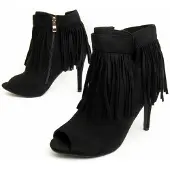 Montevita Bottes à talon Bottivita13 Noir