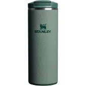 Stanley The Transit Fliptop Mug 12oz, Hammertone Green 10-13063-020 tasse thermos avec bouchon à rabat, 350 ml