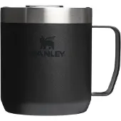 Stanley The Legendary Everyday Camp Mug 2.0 12oz, Black 10-13094-0081 tasse thermos avec couvercle, 350 ml
