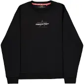 Alpha industries Sweat-shirt 'Foam' gris foncé / noir / blanc