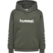 Hummel Sweat de sport olive / blanc