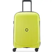 Delsey PARIS trolley Belmont Plus 4 Double Rolls Cabin Trolley Slim Line 55 Green Chartreuse vert