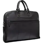 The Chesterfield Brand Cuir sac de voyage Travelbag Josh Black noir