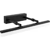 Toolight Applique Murale App1878-1W 40Cm Noir