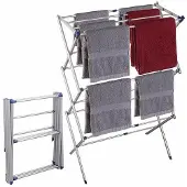 Pearl Étendoir à linge pliable et extensible
