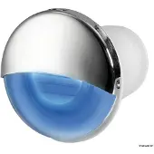 Osculati Lampe d'orientation LED encastrable, ronde bleue , 1 pièce