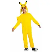 Disguise Pokemon Pikachu Deluxe Costume Jaune 7-8 Years Enfants