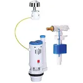 Sonstiges Kit mécanisme WC avec robinet flotteur latéral - ROUSSEAU - 3/6 l - NF