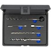 Ks Tools Kit de réparation des vis de fixation de l'injecteur pour Mercedes CDI, 9 pièces - 405.0800