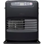 Qlima Poêle à fioul électronique - - 2500 W - Réservoir 5 L - Programmable - Noir