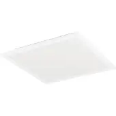 Eglo , plafonnier LED Bottazzo, lampe de plafond avec commutateur à bascule, panneau ultra-plat avec rétroéclairage, lampe de bureau, lumière blanc chaud, blanc neutre, blanc froid, 30x30 cm