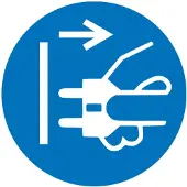 PFERD TOOLS Meuleuse droite électrique EGER 8/90 230 Volts 9000 tr/min/710 watts