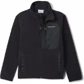 Columbia Fast Trek V Full Zip Fleece Noir 12-13 Years Garçon
