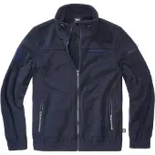 Brandit Veste en polaire 'Combat' bleu marine