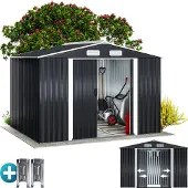Gardebruk Abri de jardin métal XXL anthracite