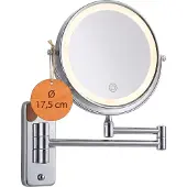Relaxdays Miroir maquillage LED