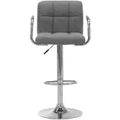 vidaXL Tabouret de bar noir tissu
